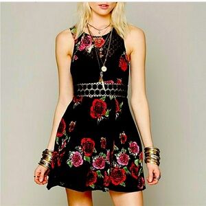 Free People Fit and Flare Daisy Lace Skate…